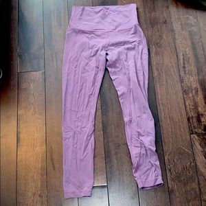 Lulu lemon lavender align leggings size 6